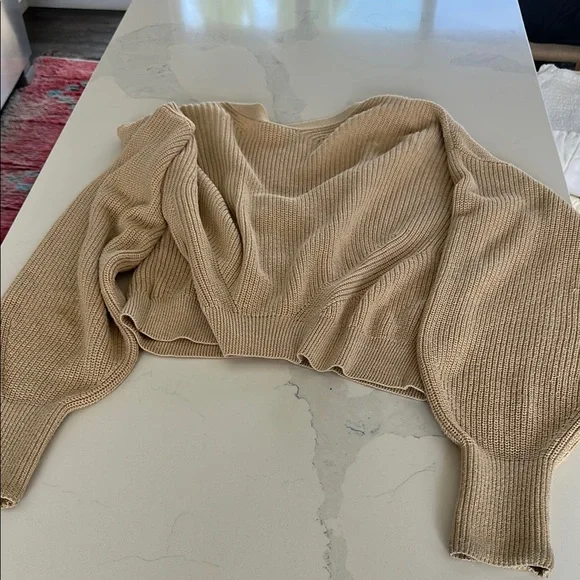 Beige Women's Sweater - Picture 8 of 14